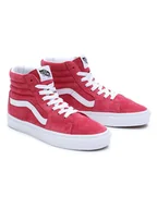 Trampki damskie - Vans Skórzane sneakersy "SK8-Hi" w kolorze czerwonym - miniaturka - grafika 1