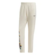 Dresy męskie - Spodnie dresowe męskie adidas HYPERREAL beżowe HK5154-XL - miniaturka - grafika 1
