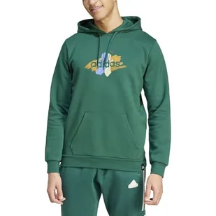adidas Męska bluza z kapturem z kodami graficznymi, XS - Bluzy męskie - miniaturka - grafika 1