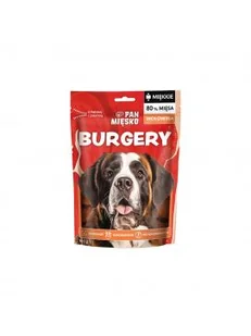 Pan Mięsko Burgery Wołowina 100g przysmak dla psów dorosłych - Przysmaki dla psów - miniaturka - grafika 1