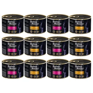 DOLINA NOTECI Premium dla kota filet Mix Smaków 12x185g - Mokra karma dla kotów - miniaturka - grafika 1