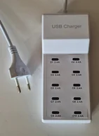 Ładowarki do telefonów - Szybka Ładowarka Sieciowa 10X Usb-C 2,4A - miniaturka - grafika 1