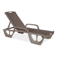 Leżaki ogrodowe - Rojaplast Florida cappuccino - miniaturka - grafika 1