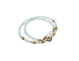 Topaz vol. 5 /choker/ 04.12.24 naszyjnik - Szlachetna kolekcja - Naszyjniki - miniaturka - grafika 1