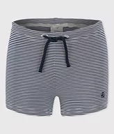 Kąpielówki dla chłopców - Petit Bateau Kostium kąpielowy dla chłopców, Niebieski Medieval/biały marshmallow, 18 miesi?cy - miniaturka - grafika 1