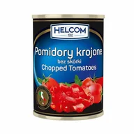 Pasztet i przetwory mięsne - Helcom Pomidory krojone bez skórki 400g - miniaturka - grafika 1