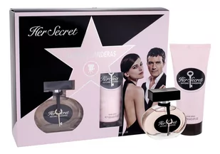 Antonio Banderas SET Antonio Banderas Her Secret edt 50ml + blo 100ml - Balsamy do ust Antonio Banderas SET Antonio Banderas Her Secret edt 50ml + blo 100ml - Balsamy do ust - miniaturka - grafika 1