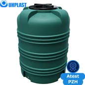 Zbiorniki na deszczówkę - UHP Zbiornik na wodę 350l UHP VERTICON V-350 Ciemnozielony - miniaturka - grafika 1