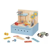 Zabawy w naśladowanie dorosłych - Tooky Toy: Zestaw narzędziowy do majsterkowania z śrubkami. - miniaturka - grafika 1