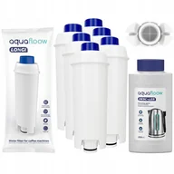 Akcesoria i części do ekspresów do kawy - Zestaw do Delonghi 6x Filtr 1x ODKAMIENIACZ 250ml - miniaturka - grafika 1