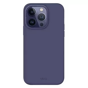 Uniq Etui etui Lino do iPhone 14 Pro Max 6,7" purpurowy/purple fig - Etui i futerały do telefonów - miniaturka - grafika 2