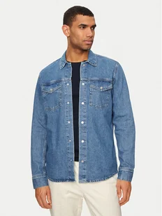 Pepe Jeans Koszula jeansowa PM308584 Niebieski Regular Fit - Koszule męskie - miniaturka - grafika 1