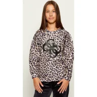 Bluzy dla dziewczynek - Guess Bluza Regular Fit - miniaturka - grafika 1