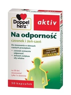 Doppelherz Aktiv Na odporność, 30 kapsułek - Przeziębienie i grypa - miniaturka - grafika 1