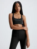 Koszulki i topy damskie - Top sportowy Calvin Klein 00GWS3K119 M Czarny (8720107264571) - miniaturka - grafika 1