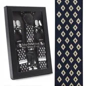 Dodatki do ubrań - SZELKI do Spodni Męskie w Pudełku PREMIUM Mocne Elastyczne od S do XXL - miniaturka - grafika 1