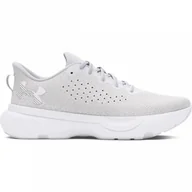 Buty sportowe męskie - Męskie buty do biegania Under Armour UA Infinite - białe - miniaturka - grafika 1