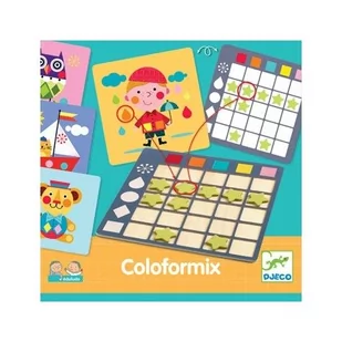 Djeco Coloformix - Gry planszowe - miniaturka - grafika 1
