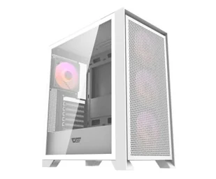 DarkFlash DRX70 MESH RGB + 4 fans White - Obudowy komputerowe - miniaturka - grafika 1