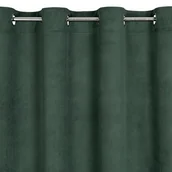 Zasłony - Euro Firany Zasłona 140 x 250 Dekoracyjna Welwet Milo Zielony 1224352 - miniaturka - grafika 1