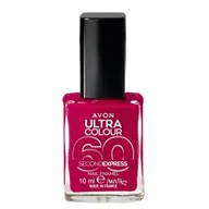 Podkłady do twarzy - Avon Ultra Colour 60 Second Express Lakier do paznokci - Wicked - miniaturka - grafika 1