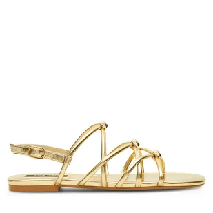 Sandały Nine West 123AL1737 Złoty - Sandały damskie - miniaturka - grafika 1