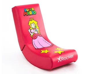 Fotel gamingowy, X Rocker, oficjalnie licencjonowany Nintendo Video Rocker - Super Mario ALL-STAR Collection Princess 2020097 - Fotele gamingowe - miniaturka - grafika 2
