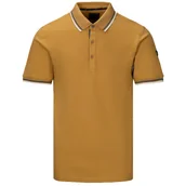 Koszulki sportowe męskie - Koszulka męska Regatta Adryan Polo Rozmiar: L / Kolor: jasnobrązowy - miniaturka - grafika 1
