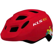Kaski rowerowe - Kellys Kask Zigzag 2022 S czerwony dziecięcy - miniaturka - grafika 1