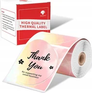 Etykiety samoprzylepne i bloki etykiet - Phomemo Papier Naklejki 140x Etykieta Okrągła Kolorowa Phomemo M110 M120 M200 M221 / Xy5050-140ch - miniaturka - grafika 1