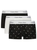 Majtki męskie - Calvin Klein Underwear Komplet bokserek LV00NB4389 Czarny - miniaturka - grafika 1