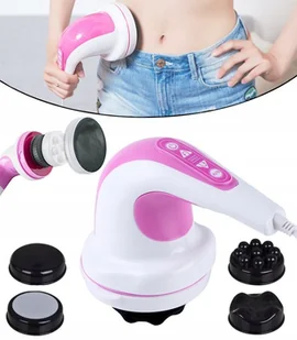 Masażer Do Ciała 5W1 Wyszczuplający Ujędrniający Antycellulitowy 4 Nakładki - Masażery - miniaturka - grafika 1