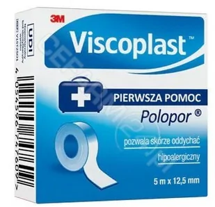 Polopor 5 m x 12,5 mm (szpulka) - Apteczki i materiały opatrunkowe - miniaturka - grafika 1