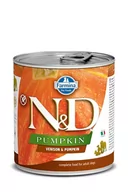 Mokra karma dla psów - Farmina N&D Pumpkin karma mokra dla psa jeleń i dynia 285 g - miniaturka - grafika 1