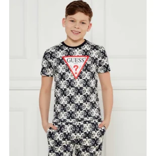 Guess T-shirt Regular Fit - Koszulki dla chłopców - miniaturka - grafika 1