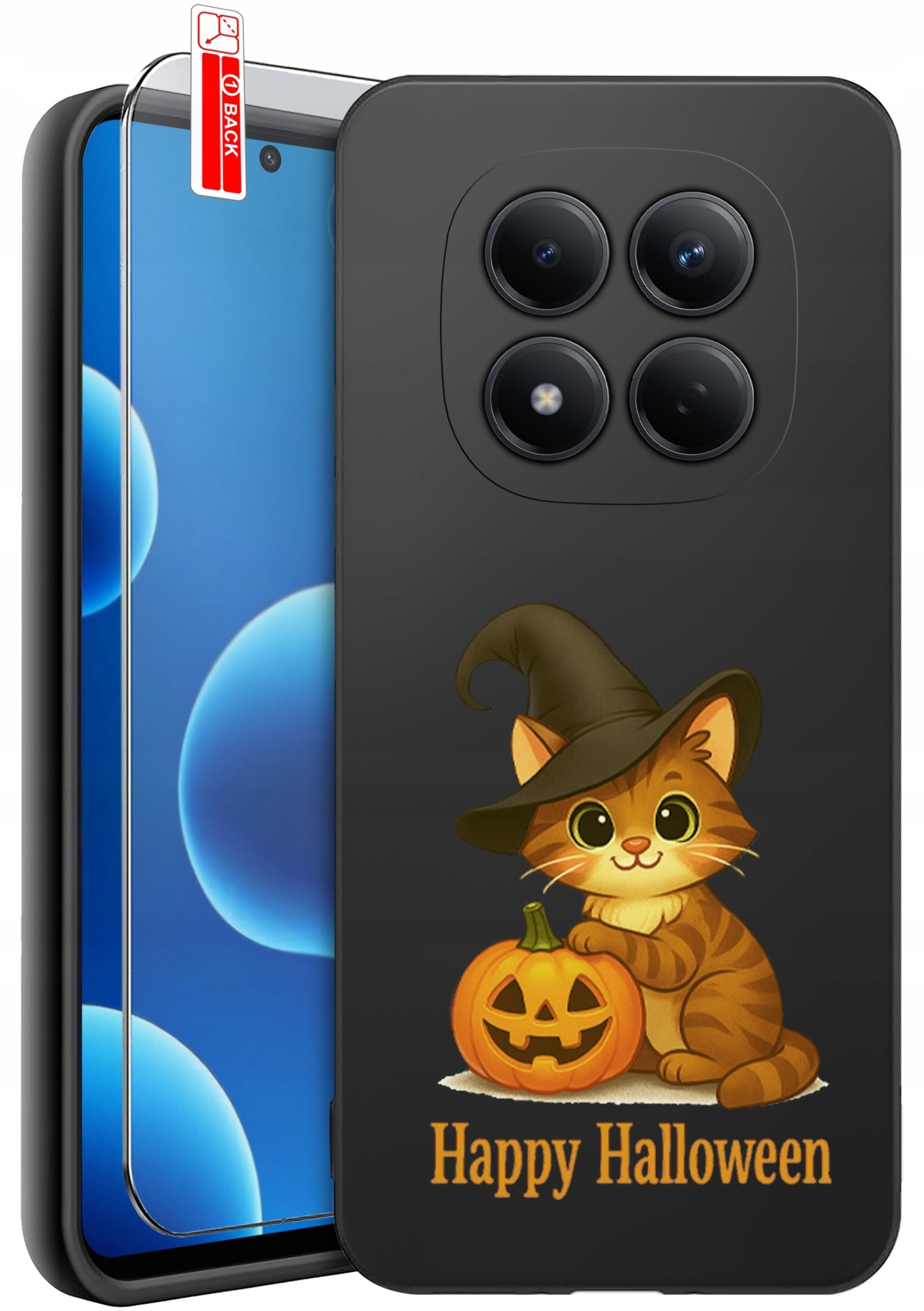 krainaGSM ETUI do Xiaomi Redmi Note 15 Pro 4G WZORY SILIKONOWE MATT CASE + SZKŁO