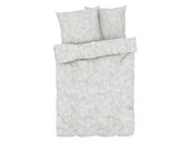 Pościel - LIVARNO home Pościel satynowa z mikrofibry, 160 x 200 cm (Jasnoszary) - miniaturka - grafika 1