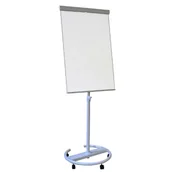 Biuro i firma OUTLET - OUTLET Flipchart magnetyczny mobilny na kółkach 100x70 cm PREMIUM - miniaturka - grafika 1