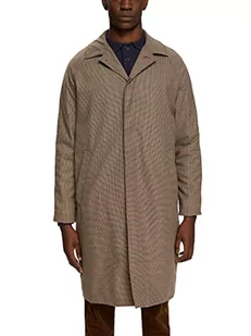 ESPRIT Collection Męski płaszcz 092EO2G311, 232/CAMEL 3, L - Płaszcze męskie - miniaturka - grafika 1