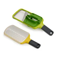 Siekacze tarki i szatkownice - Joseph Joseph Multi Grate Mandoline 2 Szt Żółto-Zielone Tarka Kuchenna Ręczna Z Szatkownicą - miniaturka - grafika 1
