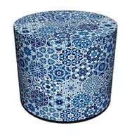 Pufy i podnóżki - Intesi Pufa dekoracyjna Blue - miniaturka - grafika 1