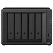 Serwery plików NAS i macierze dyskowe - Serwer Synology NAS DS1522+ AMD Ryzen R1600 2,6Ghz 8GB 4x1GbE RJ45 3Y - miniaturka - grafika 1