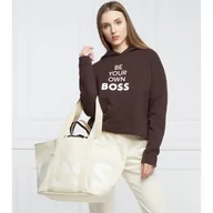 Bluzy damskie - BOSS Bluza C_Eshanta_WD | Relaxed fit - miniaturka - grafika 1