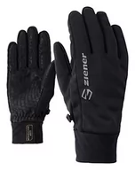 Rękawiczki - Ziener Dla dorosłych IRIOS GTX INF Multisport rękawiczki funkcyjne/outdoorowe | oddychające, wiatroszczelne, dotykowe, czarne, 9 - miniaturka - grafika 1