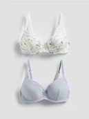 Biustonosze - Reserved - Biustonosz push up 2 pack - jasnoniebieski - miniaturka - grafika 1