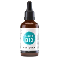 Witaminy i minerały - Viridian Witamina B12 w kroplach Suplement diety 50 ml - miniaturka - grafika 1