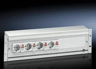 Akcesoria do szaf serwerowych - Rittal DK 7480.035, Grey, 3U, 48.3 cm 19", 482.6 mm, 1 pcs, 2.55 kg - miniaturka - grafika 1