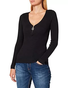 Morgan Sweter damski, czarny, XL - Swetry damskie - miniaturka - grafika 1
