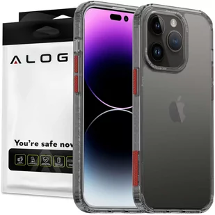 Etui na telefon Alogy Protective Case obudowa ochronna do Apple iPhone 14 Pro Max Czarno-przezroczyste - Etui i futerały do telefonów - miniaturka - grafika 1