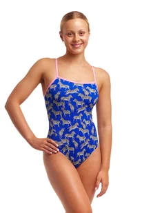 FUNKITA Strój kąpielowy damski jednoczęściowy SINGLE STRAP ONE PIECE prance party - Stroje kąpielowe - miniaturka - grafika 5